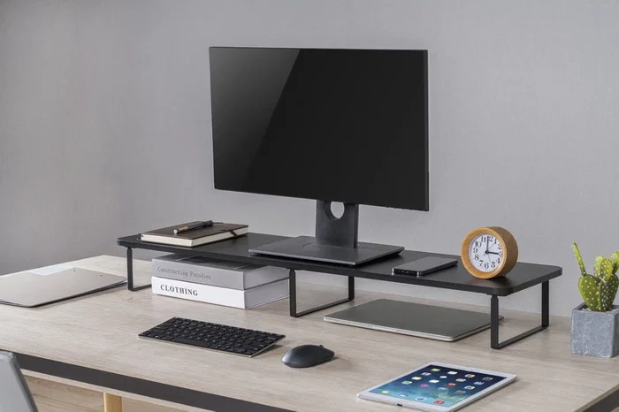 Gembird MS-TABLE2-01 Soporte para Monitor Negro