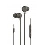 Daewoo DW2013 Auriculares In-ear con Micrófono y Control de Volumen Negro