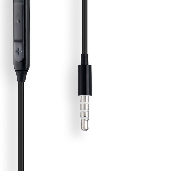 Daewoo Auriculares in-ear DW2013 con micrófono y control de volumen negro