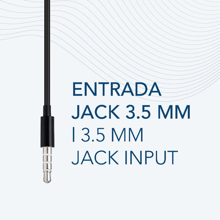 Daewoo Auriculares in-ear DW2013 con micrófono y control de volumen negro Daewoo Auriculares in-ear DW2013 con micrófono y control de volumen negro
