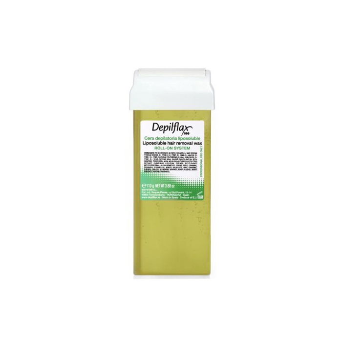 Depilflax Roll-On Natural Cera Depilatoria Caliente 110 gr