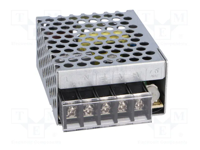 MEAN WELL RS-15 Alimentador de Módulo 15W 15VDC 1A