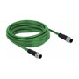 DeLOCK Cable de Red M12 D-codificado 4 Pines Conector a Conector TPU 5 m - 85920, -40 a 70 °C