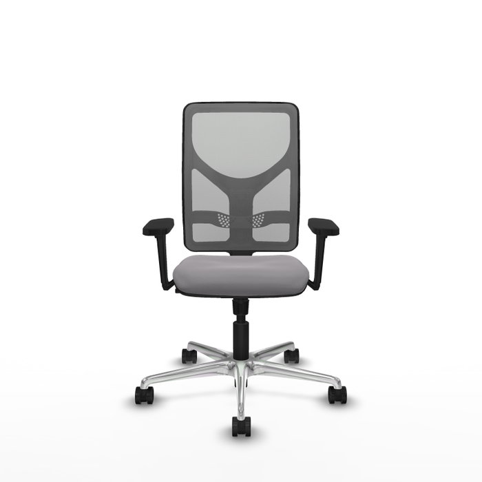 PIQUERAS Y CRESPO Silla de oficina Motilla con mecanismo Sincro, Gris PIQUERAS Y CRESPO Silla de oficina Motilla con mecanismo Sincro, Gris