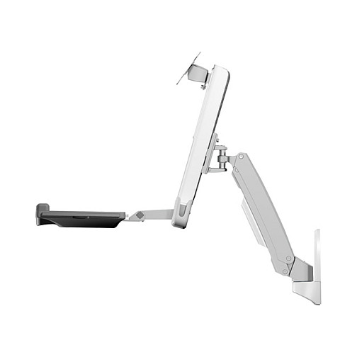 ICY BOX IB-MS600-W Estación de trabajo sit-stand con soporte de pared