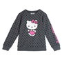 Sudadera sin Capucha Niña Hello Kitty Gris oscuro 12 Años