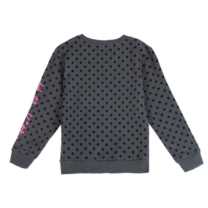 Sudadera sin Capucha Niña Hello Kitty Gris oscuro 12 Años