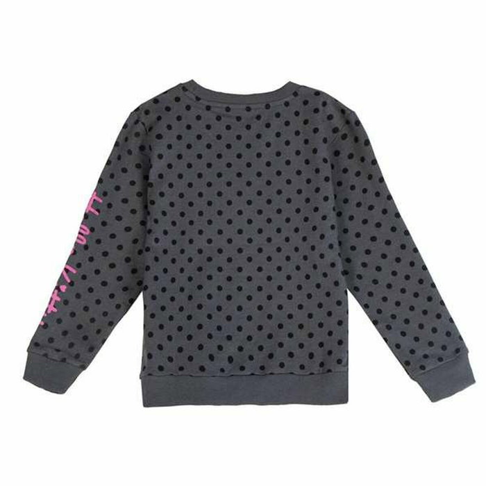 Sudadera sin Capucha Niña Hello Kitty Gris oscuro 12 Años
