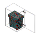 Emuca Recycle 2x25L Contenedor de reciclaje extraíble Negro