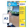 Avery AM001A3 Etiqueta Autoadhesiva Rectángulo Desmontable Transparente Poliéster A3 10 Piezas