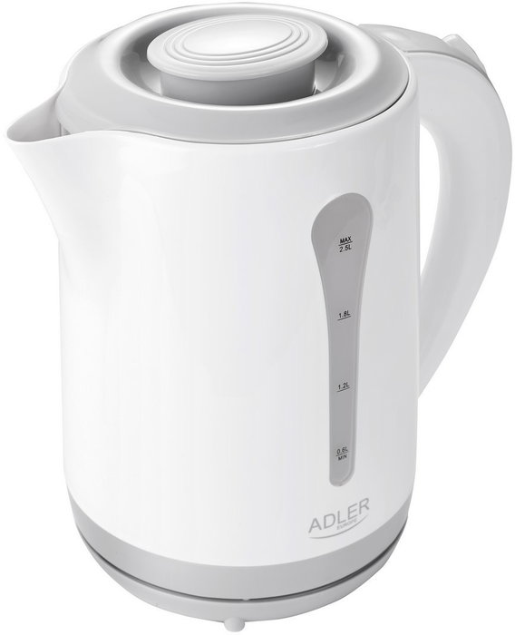 Adler AD 1244 Hervidor eléctrico 2,5 L Blanco