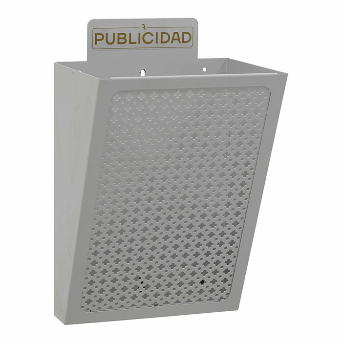 Arregui Cesta de publicidad E2302, acero, plata, 22 x 19 x 35,5 cm Arregui Cesta de publicidad E2302, acero, plata, 22 x 19 x 35,5 cm