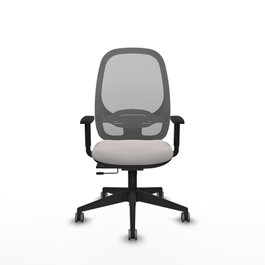 PIQUERAS Y CRESPO Silla de oficina Cilanco Gris y Blanco