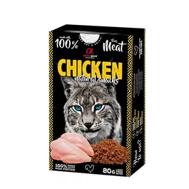 Alpha Spirit Spirit Feline Snack Gato Pollo Natural 6x80 gr