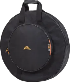 TOBAGO Funda para Platos de Batería Hasta 22" Negro Poliéster 600D Nylon 300D Acolchado 15mm Cremallera 10mm