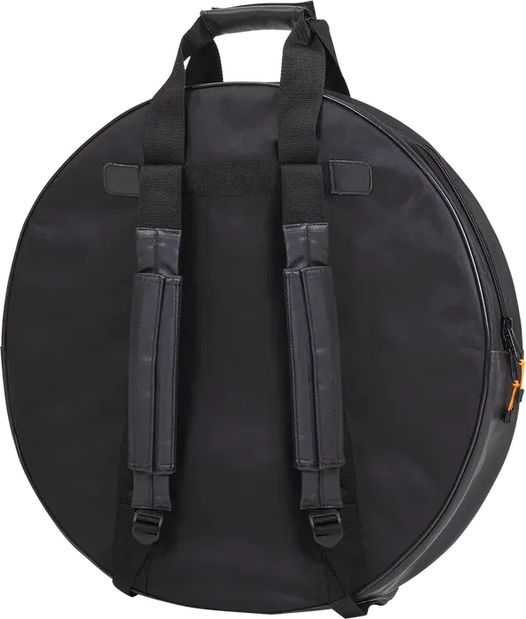 TOBAGO Funda para Platos de Batería Hasta 22" Negro Poliéster 600D Nylon 300D Acolchado 15mm Cremallera 10mm