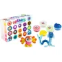 Sentosphere Patarev - Plastilina autoendurecible, Set de 15 botes de 18 g, Varios colores, Para mayores de 8 años