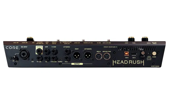 HEADRUSH Pedalera de Guitarra Multi-Efectos MX5 con Pantalla Táctil de 7" y Procesador DSP Potente
