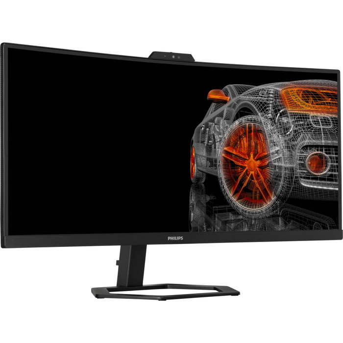 Philips 34E1C5600HE/00 Monitor Curvo UltraWide 34 pulgadas WQHD VA con Webcam 5MP