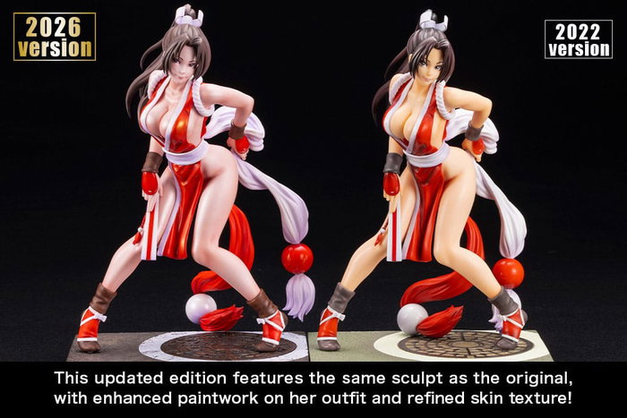 Kotobukiya Mai Shiranui Ex King of Fighters '98 Bishoujo Estatua PVC 1/7 Kotobukiya Mai Shiranui Ex King of Fighters '98 Bishoujo Estatua PVC 1/7