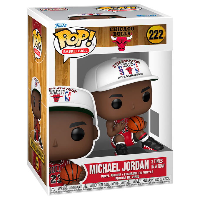 Funko Figura POP! NBA Michael Jordan 3 Times in a Row Chicago Bulls