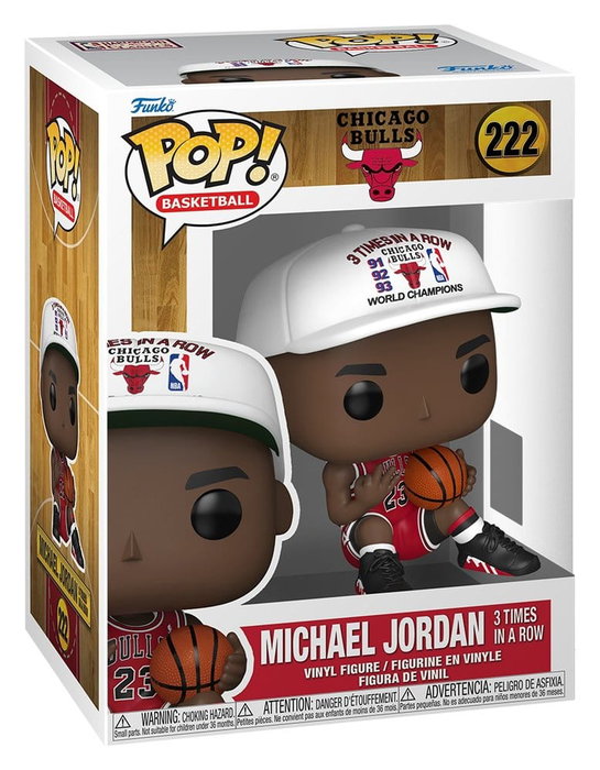 Funko Figura POP! NBA Michael Jordan 3 Times in a Row Chicago Bulls