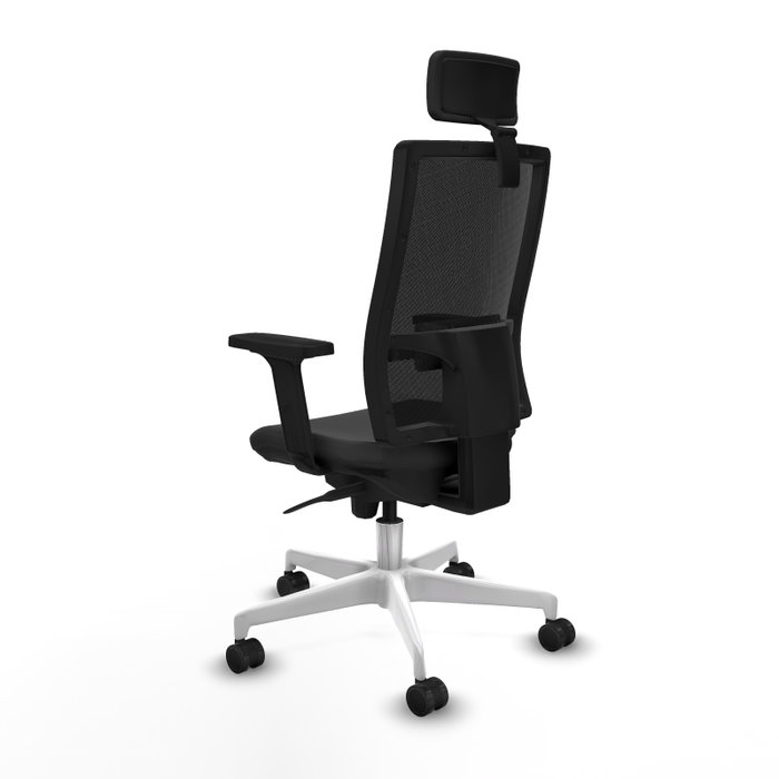 PIQUERAS Y CRESPO Silla de oficina Horna con mecanismo Sincro, Gris oscuro y Negro PIQUERAS Y CRESPO Silla de oficina Horna con mecanismo Sincro, Gris oscuro y Negro