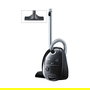 Siemens VSZ3B212 Aspiradora Cilíndrica con Bolsa, 600W, Capacidad 4L, 74 dB, Negro, para Suelo Duro y Alfombra