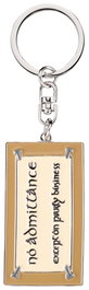 El Señor de los Anillos Llavero No Admittance Sign 6 cm