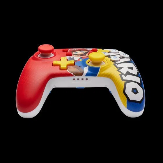 PowerA NSGP0295-01 Mando inalámbrico para Nintendo Switch, Gamepad Analógico/Digital Multicolor con Bluetooth y conexión alámbrica