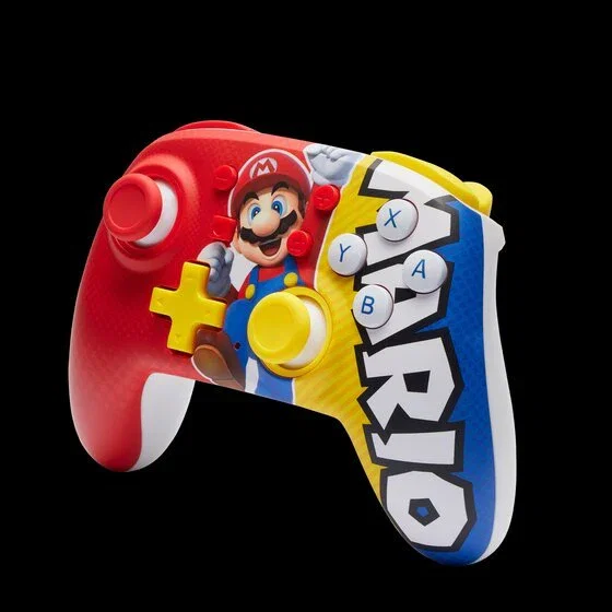 PowerA NSGP0295-01 Mando inalámbrico para Nintendo Switch, Gamepad Analógico/Digital Multicolor con Bluetooth y conexión alámbrica