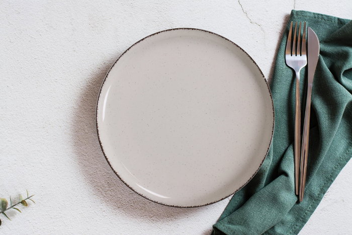 La Mediterranea Bol "Anllo" Nordic Ivory Brillo 18 cm (12 Unidades)