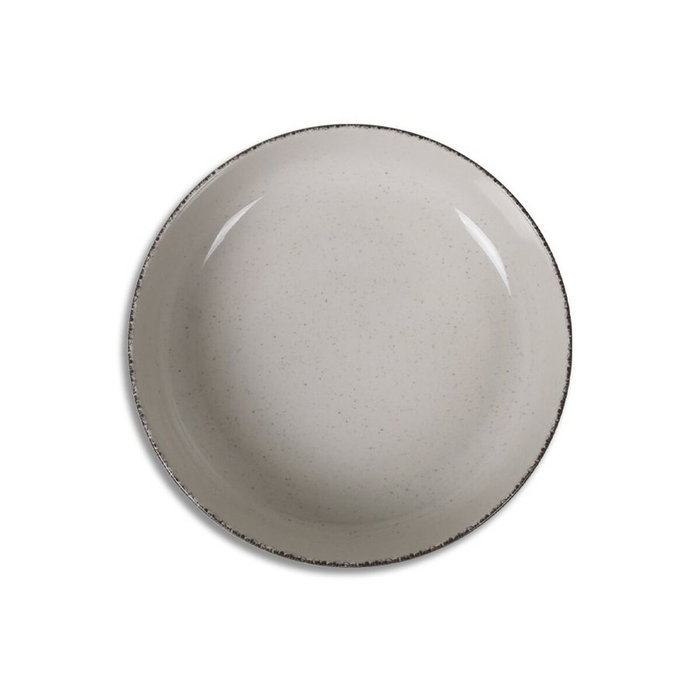 La Mediterranea Bol Anllo Nordic Ivory Brillo 18cm