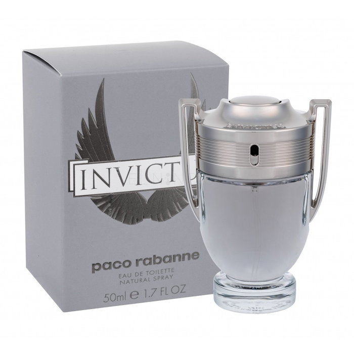 Paco Rabanne Invictus Eau De Toilette Vaporizador 50 mL - Fragancia Amaderada Acuática con Notas Cítricas y Frescas para Hombre Paco Rabanne Invictus Eau De Toilette Vaporizador 50 mL - Fragancia Amaderada Acuática con Notas Cítricas y Frescas para Hombre