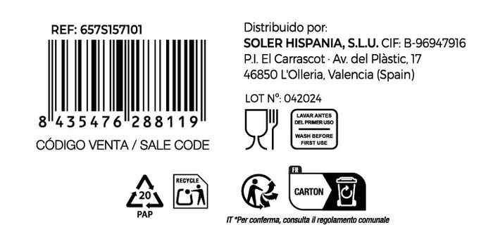 Oberglas Set 6 Copas de Vino Sensatio 50 cl