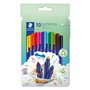 Staedtler Triplus Color 323 Rotuladores Triangulares de Colores Surtidos Estuche 10 ud