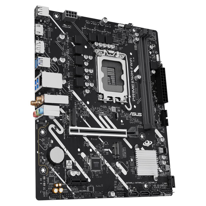 ASUS PRIME B760M-F WiFi Placa Base Intel B760 Micro ATX DDR5 con WiFi 6