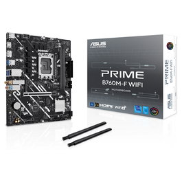 ASUS PRIME B760M-F WiFi Placa Base Intel B760 Micro ATX DDR5 con WiFi 6