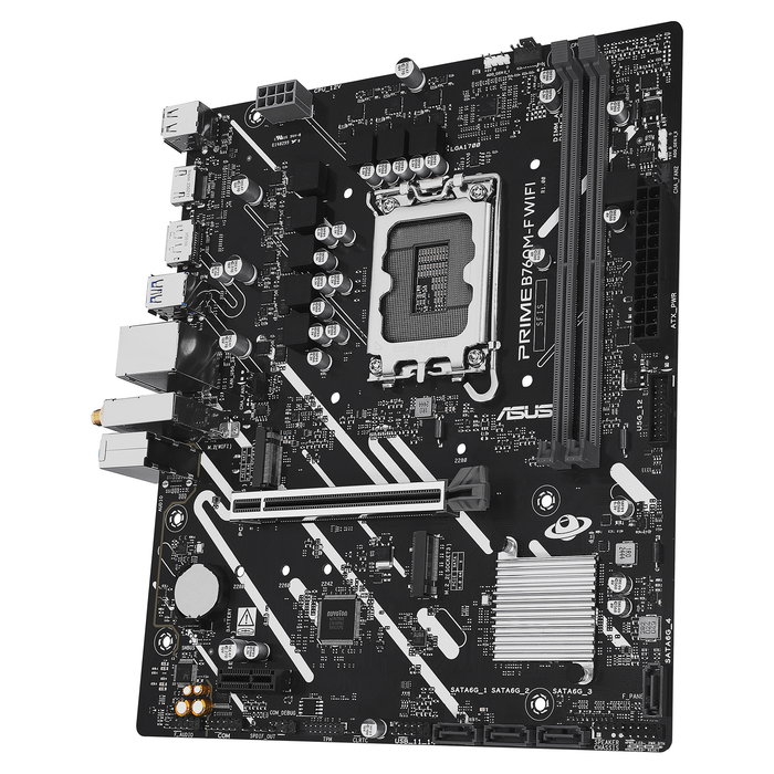 ASUS PRIME B760M-F WiFi Placa Base Intel B760 Micro ATX DDR5 con WiFi 6