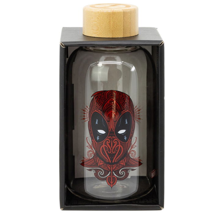 STOR Botella Cristal Deadpool Marvel 620ml