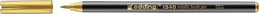 EDDING 1340 Brushpen Metallic Oro Set de 10
