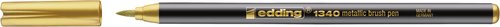 EDDING 1340 Brushpen Metallic Oro Set de 10 EDDING 1340 Brushpen Metallic Oro Set de 10