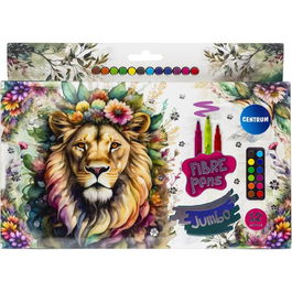 Rotulador Fibra Centrum Magic Jumbo Estuche De 12