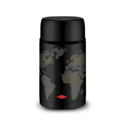 Oroley Termo para sólidos Mapa negro 1 l
