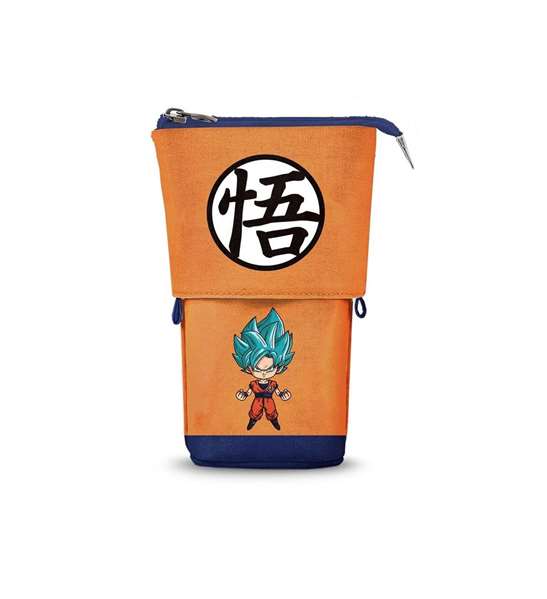 Karactermania Estuche Portatodo Vertical Dragon Ball Super con 2 Bolígrafos de Gel Borrables y Portalápices Movible 7 x 11,5 x 17 cm Karactermania Estuche Portatodo Vertical Dragon Ball Super con 2 Bolígrafos de Gel Borrables y Portalápices Movible 7 x 11,5 x 17 cm