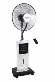 Orbegozo SFA 7000 Ventilador Humidificador, 3 Velocidades, Oscilante, 40 cm, 100 W, Depósito 1.5 L, Negro y Blanco