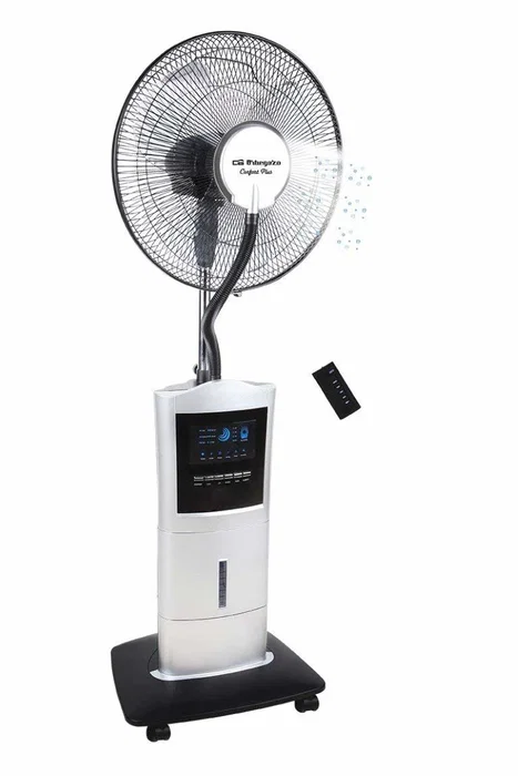 Orbegozo SFA 7000 Ventilador Humidificador, 3 Velocidades, Oscilante, 40 cm, 100 W, Depósito 1.5 L, Negro y Blanco Orbegozo SFA 7000 Ventilador Humidificador, 3 Velocidades, Oscilante, 40 cm, 100 W, Depósito 1.5 L, Negro y Blanco