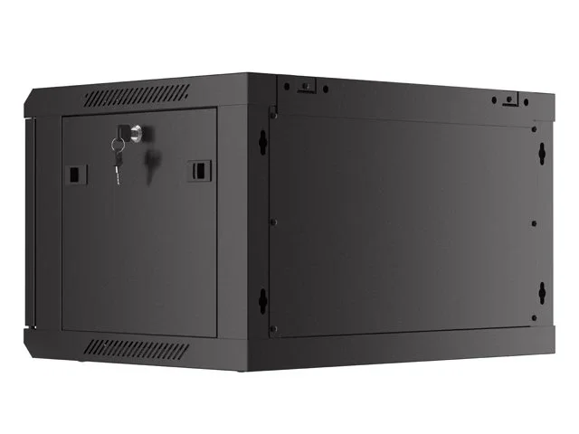 Lanberg Armario Rack Mural 6U Negro 600x450mm