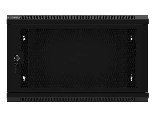 Lanberg Armario Rack Mural 6U Negro 600x450mm