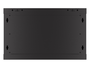 Lanberg Armario Rack 19 Pulgadas 6U 600x450mm Negro para Montaje en Pared